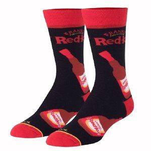 Frank’s Red Hot Sauce Athletic Crew Socks Large/XLarge - NEW Fast Ship